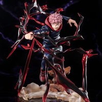 19cm Jujutsu Kaisen Itadori Yuji Black Flash Action Figure Collection Toys Christmas Gift Doll With Box