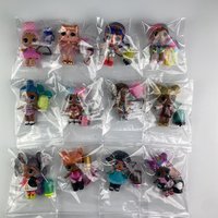 NEW Original dolls Clothes Shoes Bottles Accessories 8cm for lols dolls Big Sister Dolls Kid Gift Toy