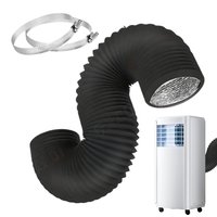 Dryer Vent Hose Portable AC Hose Air Ducting Flexible Exhaust Pipe Heavy-Duty 4-Inch Ventilation Duct Hose for Heating Cooling