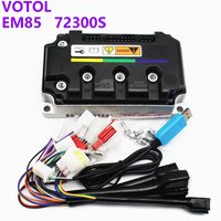 VOTOL EM85 48V to 72V 85A 72300S sine wave controller, suitable for electric scooters, 2000W QS programmable motor controller