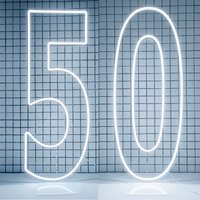 100cm Large Size Dual Digit Neon Sign Acrylic Digital Light for Sweet 10 16 18 21 Birthday Party Decoration