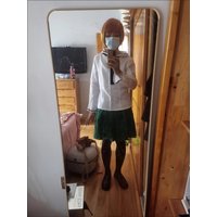 Anime GIRLS und PANZER Isuzu Hana Cosplay Costumes Ooarai Girls' Academy Uniform Anglerfish Team Clothes Sailor Suit