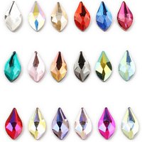 wholesale Pear shaped drop 5*10mm Flat Back Nail Rhinestone Special Crystals Art Stones 3D Personalized Decoration