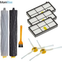 For iRobot Roomba 960 900 891 800 Series Accessories Spare Parts Vacuum Cleaner Replenishment Kit Rubber Side Brush HEPA FILTER