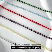 eManco Classic Stainless Steel High Grade Crystal Necklaces Women's Gold-Plated Lock Clavicle Chain Jewelry 48 Hour Shipping