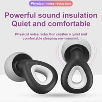 HUAK Silicone Earplugs Soundproof for Swimming And Sleep Noise Reduction Quality Earplug to Cancel out Disturbances