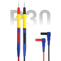 Stylo multimètre mécanique P30 1000V 20A, fil de Silicone souple Anti-brûlure, pointe supplémentaire, stylo de Test pour multimètre numérique