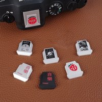 Camera Metal Hot Shoe Cover Dustproof Protector Cap for Canon EOS R5 R6 Mark II III R7 R8 R10 R50 R3 R1 R5C Camera Accessories