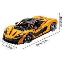Car model sports car building block decoration decoration boy toy birthday gift