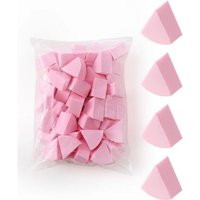 50PCS Fan Shaped Makeup Puff Makeup Sponge, Suitable for Powder Concealer, Makeup Applicator Powder Puff Beauty Tools