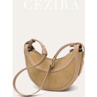 Classic Fashionable Women's Handbag Solid Color PU Vegan Leather Hobo Shoulder Bag Faux Suede Patchwork Commuting All Seasons