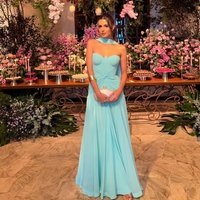 Chiffon Ärmellose Ballkleider 2026 Sweetheart Meerjungfrau Abendkleid Lange Roben Robe De Soirée Maßanfertigung