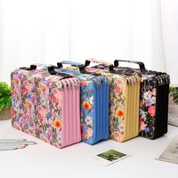5-Layer 480-Slot Colored Pencil Storage Box with Zipper Closure - Durable Canvas Material Art Supply Storage Box, Multi-Compartment + Detachable Shoulder Strap, Suitable for Artists, Painters,