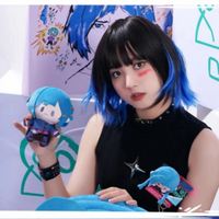 Arcane Powder Plush 15cm Jinx Plush Key Ring Plush Doll Toy Special Birthday Gift