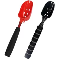Bait Throwing Spoons Retractable Fish Bait Casting Scoop Lightweight Long Handle Non Slip Fishing Tackle Accessory