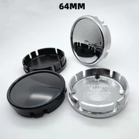 4pcs 64mm ( 61mm I.D) Blank No Emblem Car Wheel Center Caps Styling Accessories for Volvo 56mm Badge Logo Rim Hub Hubcaps Cover
