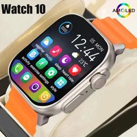 Watch 10 Ultra Smart Watch 49mm 2026 New NFC Men Women GPS Track Bluetooth Call BT Music Games Wireless Charging Smartwatch
