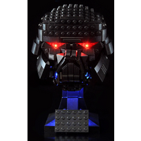 LYBMTWF Led Light Kit for 75343, Compatible with Star Wars Dark Trooper Helmet Building Blocks Model, NOT Included The Model Set