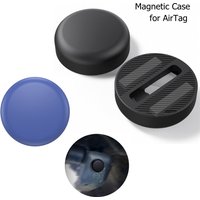 AliExpress SZKOSTON 1PC Magnetic Silicone Protective Case for Airtag Holder Anti-loss Tracker Shell for Airtag Case Car Motorcycles Bike