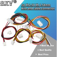 10Sets Jst Xh2.54 Xh 2.54mm Wire Cable Connector 2/3/4/5/6/7/8/9/10 Pin Pitch Male Female Plug Socket 20cm Wire Length 26AWG New