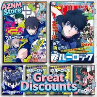 Blue Lock Magazine Cover Poster Aesthetic Anime Manga Soccer Football Aesthetic Canvas Painting Wall Art Picture Room Decorat