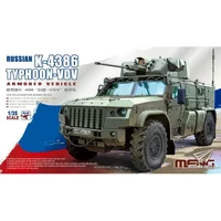 MENG Model 1/35 VS-014 Russian K-4386 Typhoon-VDV Armored Vehicle -assembly Scale Model Kit