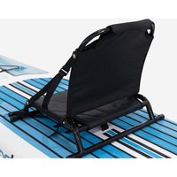 Folding Kayak Seat Canoe Backrest Seat Comfortable Beach Chair with Back Support with Adjustable Straps for Stadium Travel