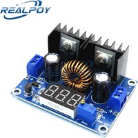 XH-M404 DC 4-40V 8A 200W Voltage Regulator Module Digital PWM Adjustabl DC-DC Step Down Voltage Regulator DC XL4016E1