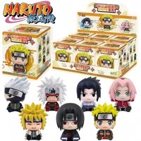 2026 New Genuine Eaki Naruto Sticky Seat Series Trendy Blind Box Toys Collectible Figure Desktop Decoration Gift For Anime Fans