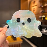 2026 Halloween PVC Hair Claw Clip Cute Ghost Pumpkin Shark Clip Ladies Daily Party Hair Decor Accessory