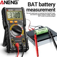 ANENG SZ818 Pro Multimeter 1999 Counts 1000V/750V AC/DC 10A NCV Tester with Type-C Charge Resistance Capacitance for Electrician
