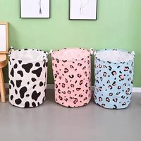 Household Laundry Clothes Basket Portable Bathroom Dirty Clothes Storage Hamper Home Dormitory Sanitary Organizer