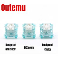 Outemu Ocean Switch for Mechanical Keyboard 3Pin Silent Linear Clicky 45g 55g RGB SMD Mechan Keyboard Gaming MX Switches