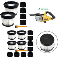 2pcs/4Pcs DCV5011H Filter Screen Element Applicable To Model DCV501HB 20V Charging Vacuum Cleaner Washable Filter Replacement
