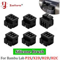Heat Resistant Silicone Nozzle Wiper Brush for Bambu Lab X2D/P2S/H2D/H2C Hotend Nozzle Cleaning Replacement Parts