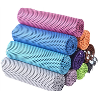 AliExpress NONE Cooling Towel Instant Relief Microfiber Cool Towels Chilling Neck Wrap Ice Cold Rags for Sports Fitness Camping Cycling Hiking