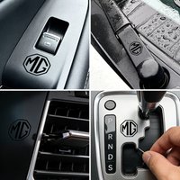 Car Logo Sticker Emblem Auto Interior Exterior Decor Universal For MG RX5 RX8 350 550 6 3 5 7 ZR ZS HS GS GT Hector