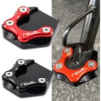 For HONDA rebel500 250 300 REBEL CMX 2017-2024 Accessories Kickstand Foot Side Stand Sidestand Extension Pad Support Plate