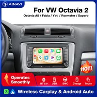 AINAVI Wireless CarPlay Android Auto 7 Zoll 2 Din Autoradio Stereo MP5 Multimedia-Player Bluetooth FM AM RCA RDS Für Volkswagen VW GOLF PASSAT B6 B7 POLO TIGUAN SKODA OCTAVIA SEAT LEON JETTA TOURAN