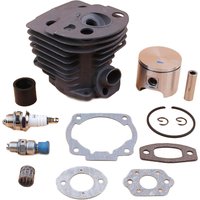 1set Cylinder Piston Kit With Intake Kit For Husqvarna 50 51 55 55 Nikasil Dia 46mm Chainsaw Part Cylinder Piston Gasket