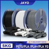 JAYO 5KG/Roll PETG/PLA/PLA PLUS/ABS/ PLA Matte 3D Printer Filament 1.75mm Large Spool NO Bubble non-toxic 3D Printing Materials