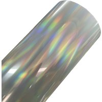 Premium Rainbow Holographic Clear Paint Protection Film Roll PPF Self Adhesive Decal Car Vinyl Wrap