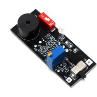 2S-7S Lithium Battery Voltage Monitor Adjustable Low Voltage Alarm Buzzer LED Indicator 3S 4S 5S 6S BMS Li-ion LiFePO Lead Acid