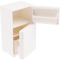 1/12 Dollhouse Miniature Accessories Mini Refrigerator Household Appliances Fridge Model Toys for Doll House Decoration