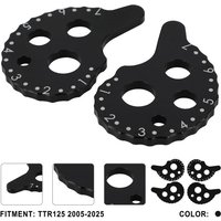AliExpress JFGRACING Motorcycle CNC Chain Guide Adjuster Regulator Aluminum For Yamaha TTR 125 2005-2025 Motorcross Accessories Dirt Pit Bike Parts
