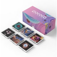 Fixed Star and Nebula - Discs for POCOCO Galaxy Projector, 5k Ultra HD, 6 Pieces ( No Projector )