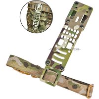 Metal Modular Pistol Holster Adapter Compatible QLS Platform Tactical Holster Drop Leg Band Hunting Airsoft MOLLE Quick Pull Dra