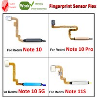 Tested For Xiaomi Redmi Note 10 Pro 11S 10 5G Fingerprint Sensor Scanner Touch ID Connect Motherboard home button Flex Cable