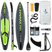 380 cm/335 cm aufblasbares Stand-Up-Paddle-Board, rutschfestes Kajak-Zubehör für Jugendliche und Erwachsene, Wassersport, Angeln, Yoga
