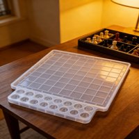 A complete set of silicone mold dropper mold made of epoxy resin can be used for DIY chess and chess board ornaments